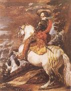Diego Velazquez Gaspar de Guzman,Count-Duke of Olivares,on Horseback oil